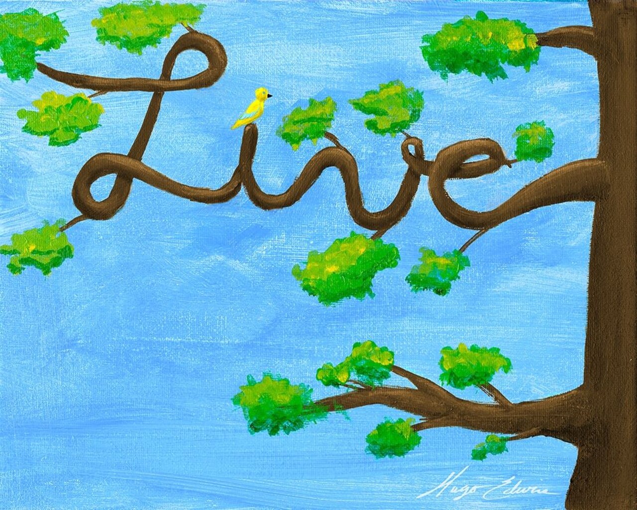 Inspiration Tree I Poster Print by Hugo Edwins - Item # VARPDX10273